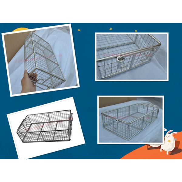 Стирка хранения корзин провода нержавеющей стали ультразвуковой чистки Вегетабле