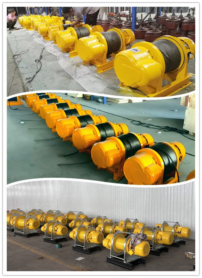 Horizontal Traction Wire Rope Electric Winch Vertical Lifting Industrial Electric Winch 1 Ton - 10 Ton