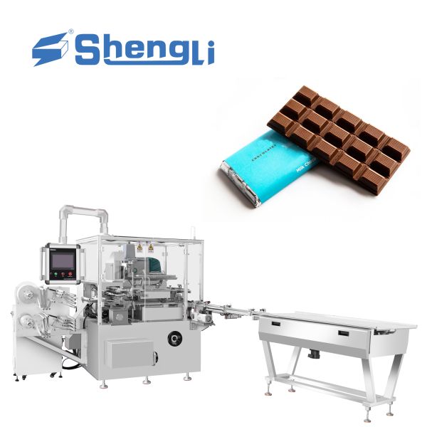 Semi automatic Chocolate Bar Packing Machine SL SBZB450D Professional Packaging Equipment for Chocolate Bar Applications