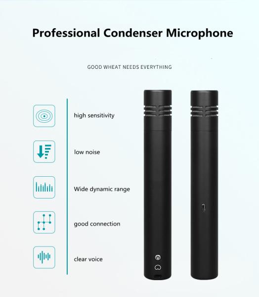 All Metal Handheld Studio Condenser Microphone For PC GESTTON