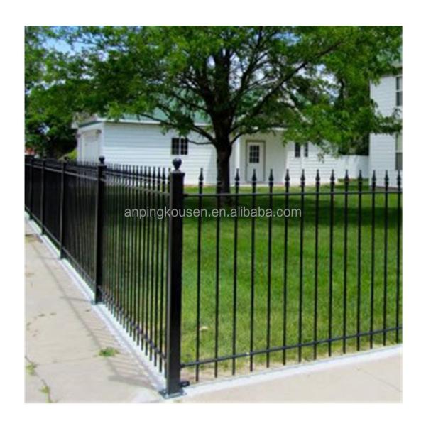50x50mm Metal Frame Cercas de ferro para casa ao ar livre quintal jardim Material Metal