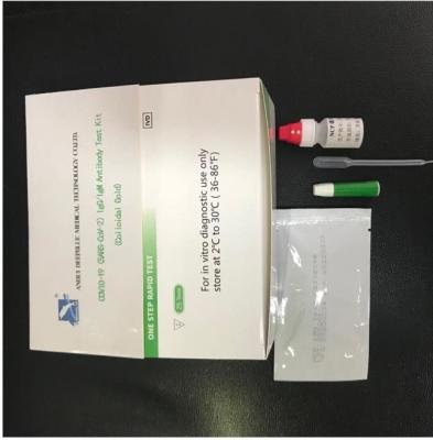 OEM/ODM Service Rapid Diagnostic Test Kit 10-15 Minutes 24 Months Expiry Date