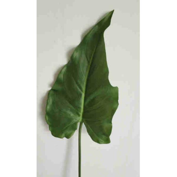 Fresh Color Artificial Leaves Of Giant Taro Nearly Natural Indoor Outdoor Decor