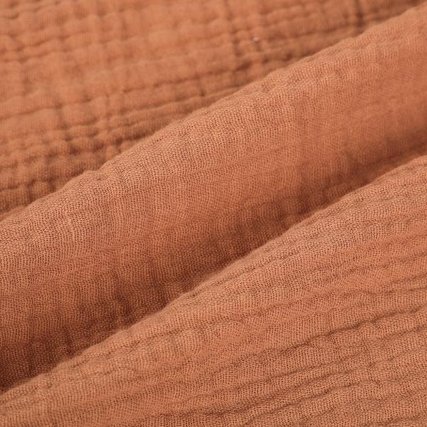 High Quality Wholesale Factory Woven Fabric Solid Color Crinkle Fabric Pure Cotton for Girls Women's Clothing Dress Shirt