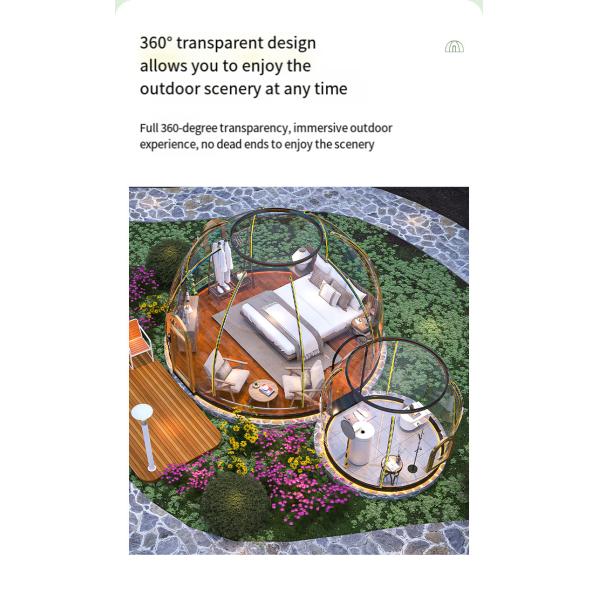 Star Room Transparent Tents For Outdoor Camping Bar Villa Hotel Bubble Room