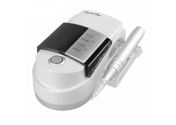Machine permanente en aluminium argentée de sourcil d'affichage à cristaux liquides de kit de tatouage de maquillage de POP