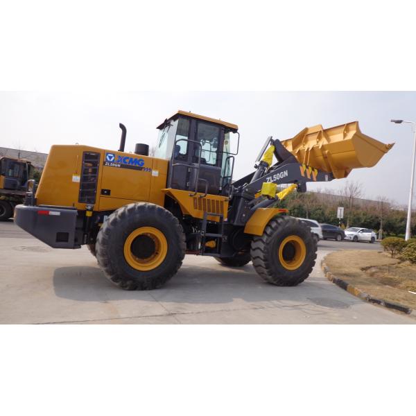 XCMG ZL50GN Compact Wheel Loader 3m3 Bucket Size / 5 Ton Loader Machine