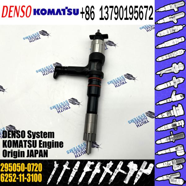Китай сделал дешевым дизельным инжектором 295050-0720 на KOMATSU 6252-11-3100 6252113100