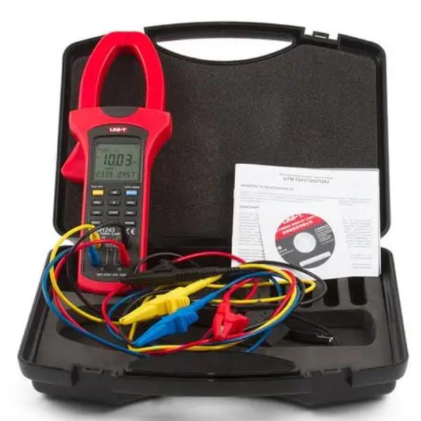 NEW-UNIT-SPOT UT243 Power and Harmonics Clamp Meter