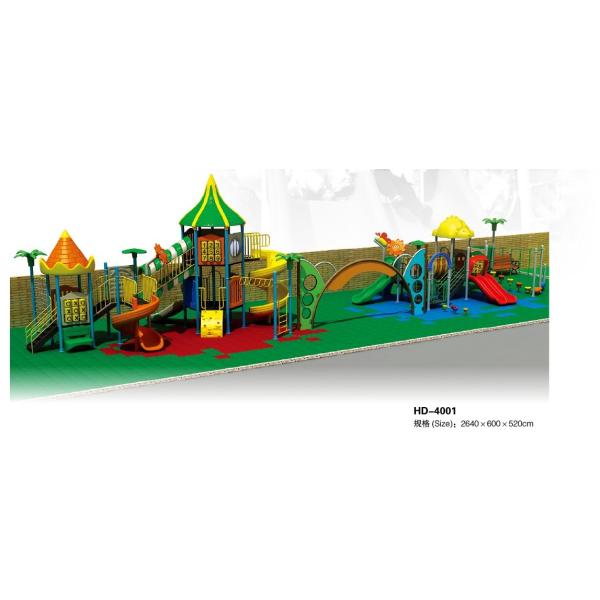 Big Outdoor Combined Slide For Kindergarten CE certificate Children Outdoor Playground Equipment