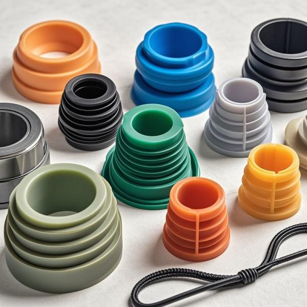Customized Temperature Resistant Injection Molded Rubber Parts Flexible Rubber Molding