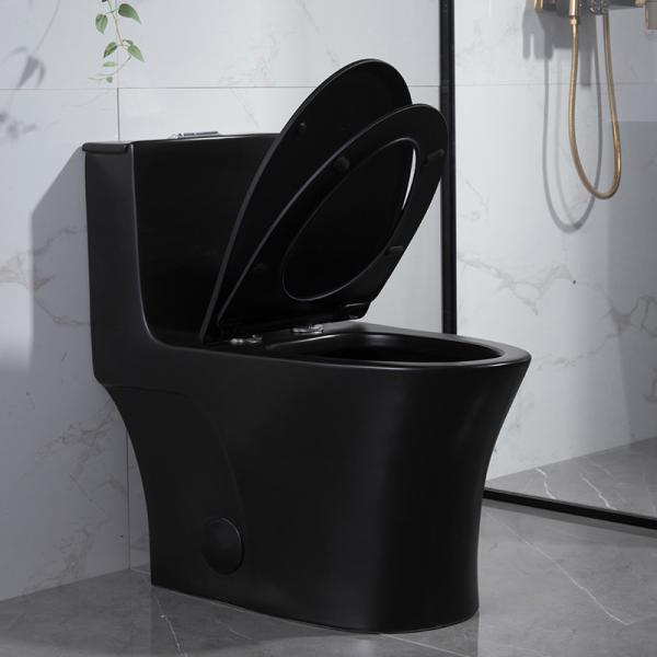 1.28 GPF 1 Piece Comfort Height Elongated Toilet Bowl Water Closet