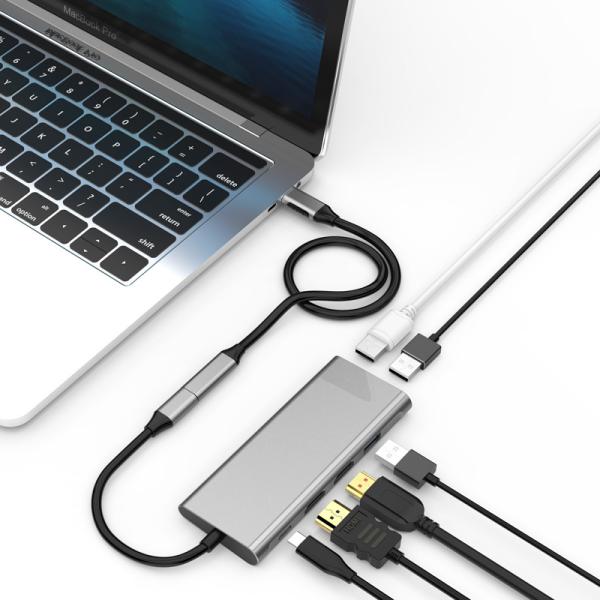 0.3 Mètre câble USB3.2 génération 2 type C câble d'extension mâle à femelle