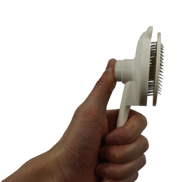 Deodorant Stainless Steel Pet Comb Brush Universal  Hair Removal Corner Massage Cat Brush 108g