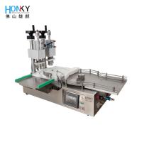 Tipo de escritorio automático de la máquina de Vial Bottle que capsula 3600 BPH 0.6Mpa