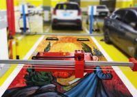 Le double équipe l'imprimante d'un gicleur 3D de peinture moulue de haute qualité polychrome pour l'utilisation de garage souterrain.