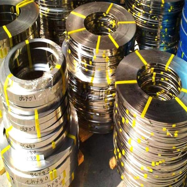 Correia de aço inoxidável 20mm 430A AISI da construção de aço inoxidável dos VAGABUNDOS da tira No.1