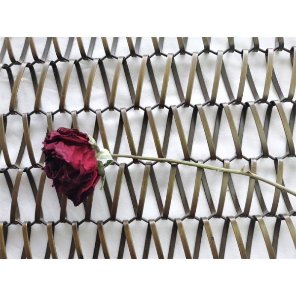 Aluminum Decorative Wire Mesh 1-7m Width 1mm-3mm Wire Diameter
