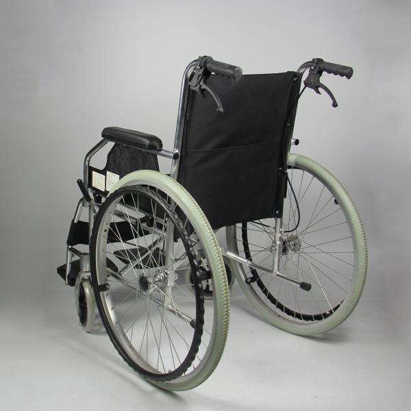 Solid Aluminum Manual Wheelchair Plastic Handwheel United Brake QK869L