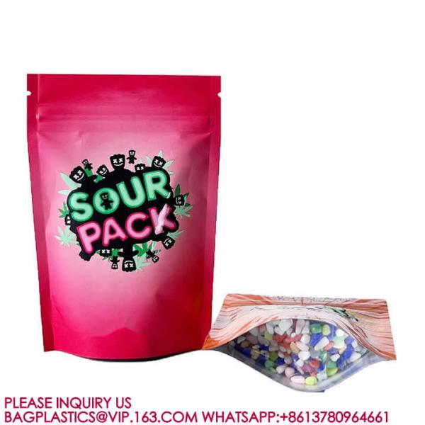 Bags Biodegradable Packing Sweets Biscuits Nuts Food Storage Bags Resealable Zipper Bags