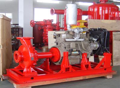 700gpm 130m End Suction Fire Fighting Water Pump UL / FM Complied
