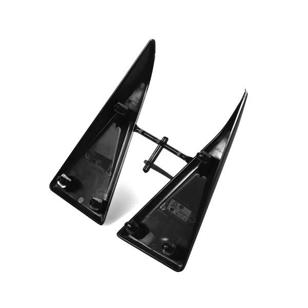 Пластиковая впрыска отлила части в форму для отделок мотоцикла левых и цвета правой крышки белого