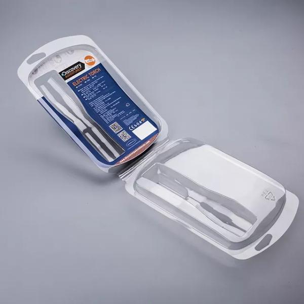 Customized Clear Blister Box Battery Pvc Blister Packaging