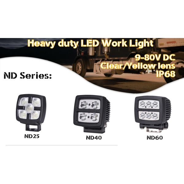 ND50 50W светодиодный грузовик рабочий свет 9V-80V DC тяжелой службы автомобильных аксессуаров