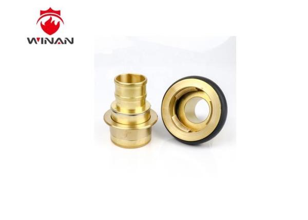 Aluminum Brass Fire Hose Nozzle Pipe Fittings Quick Coupling Standard JIS