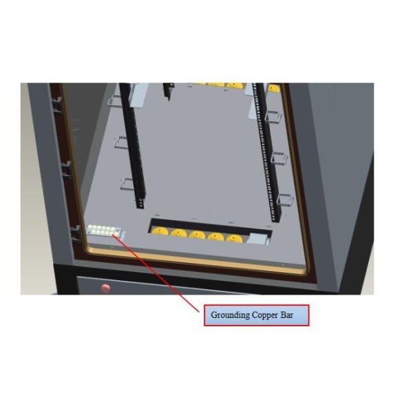 климата приложения оборудования антиржавейной краски 40U шкаф на открытом воздухе контролируемый