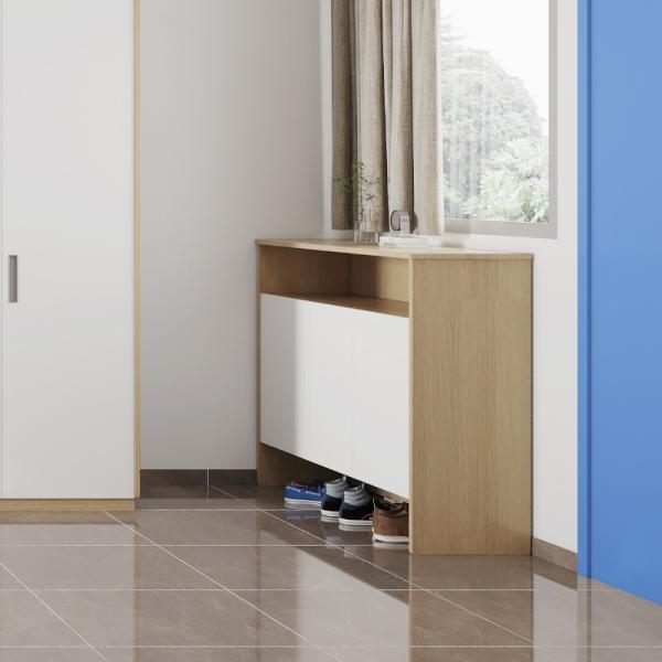 Simples e bonita certificação ISO9001 do apartamento móveis porta armário armário de sapatos