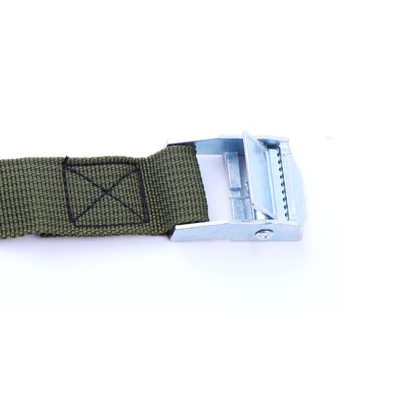 DANSKY Custom Size Lashing Strap Polyester Ratchet Strap with Cam Buckle Retractable Ratchet Tie Down