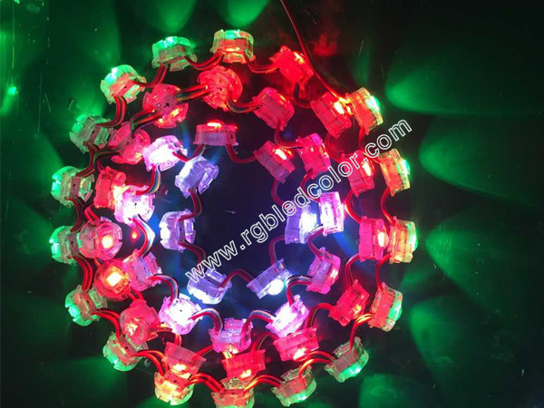 individual program controlled digital rgb led spot light with 60 deg lens