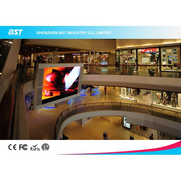 1920Hz P4.8mm Indoor Full Color Led Screen Video Wall Panel , with 250mmX250mm module