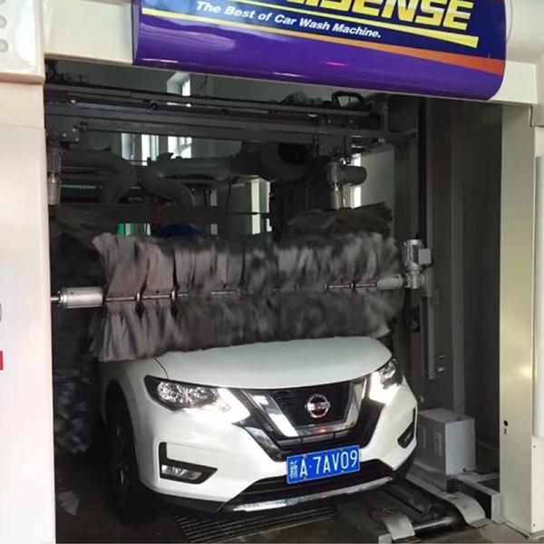 RISENSE Full Automatic 360 Touchless Robotic Car Wash Hot Dip Galvanizing Steel 3 Phase, AC 380v/50hz/60hz 1000-1500W ISO9001/CE