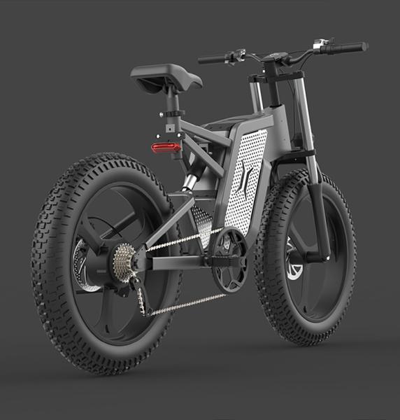 Latest Faster Charging Girls Fat Tire Electric Mountain Bike 31 - 60km Range