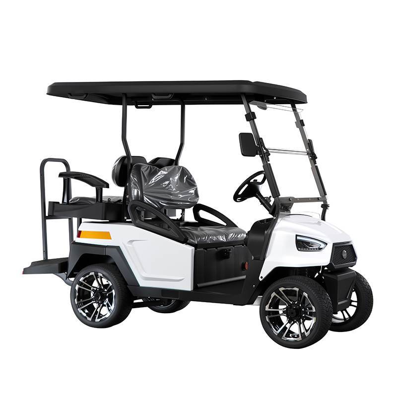 Electric Golf Carts Featuring Intelligent Onboard Charger and 48V 105Ah Lithium Battery Ensuring Energy and Extended Operation Time