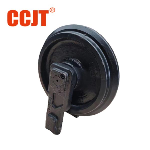 Excavator Front Idler Assy HRC50-55 Hardness Corrosion Resistant Wooden Case