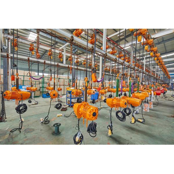 3 alzamiento de cadena de acero inoxidable eléctrico bajo del espacio libre 10T de la fase 5T