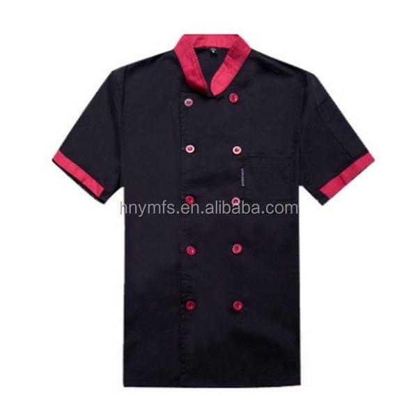 Top Quality Classic Design Short And Long Sleeve Cotton Chef Coat uniform