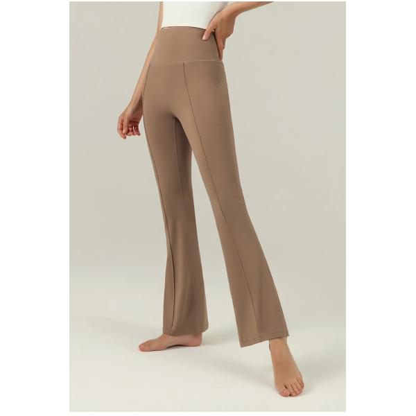 кофе Flared бедро лета женщин брюк йоги поднимая обнаженные случайные гетры