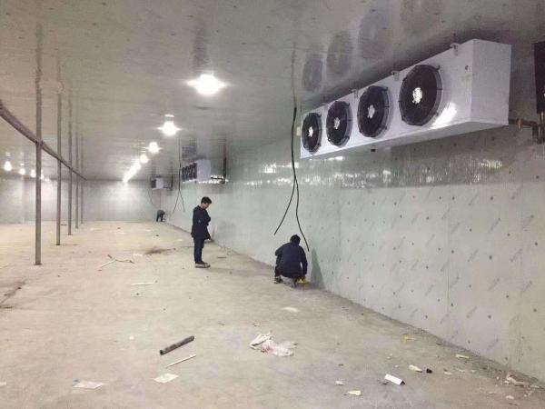 R404a Refrigerant Cold Storage Room For Fruit With Swing And Sliding Door