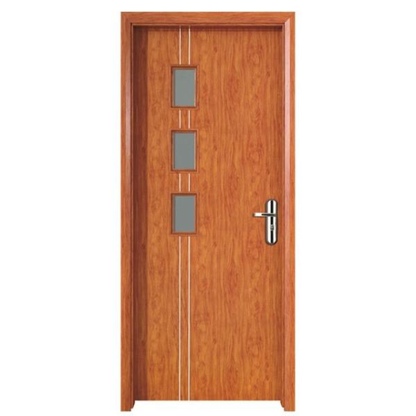 Modern WPC Glass Door with 200000 Sets Per Year Production Capacity and 600mm Width for Eco-Friendly Spaces