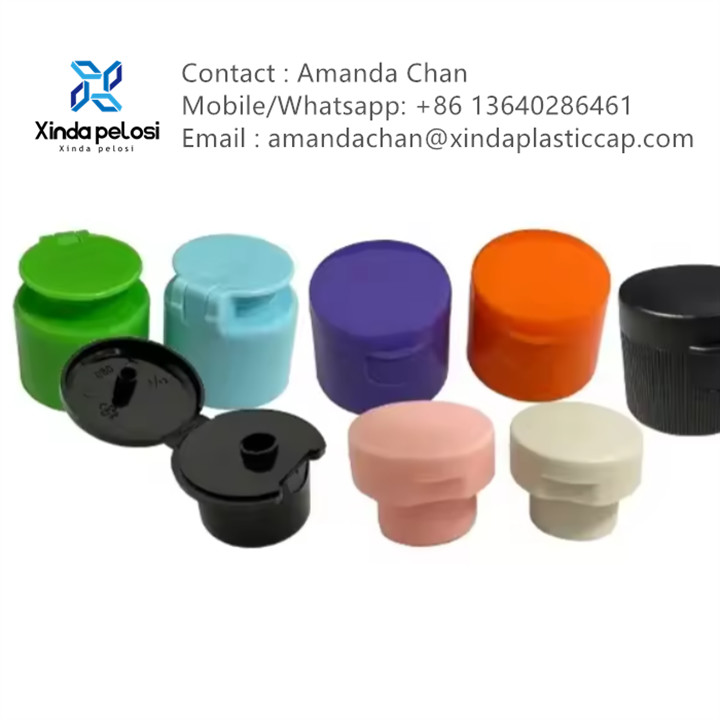 Стиральная бутылка крышка бутылки крышки пластиковые Flip Top Cap для косметики