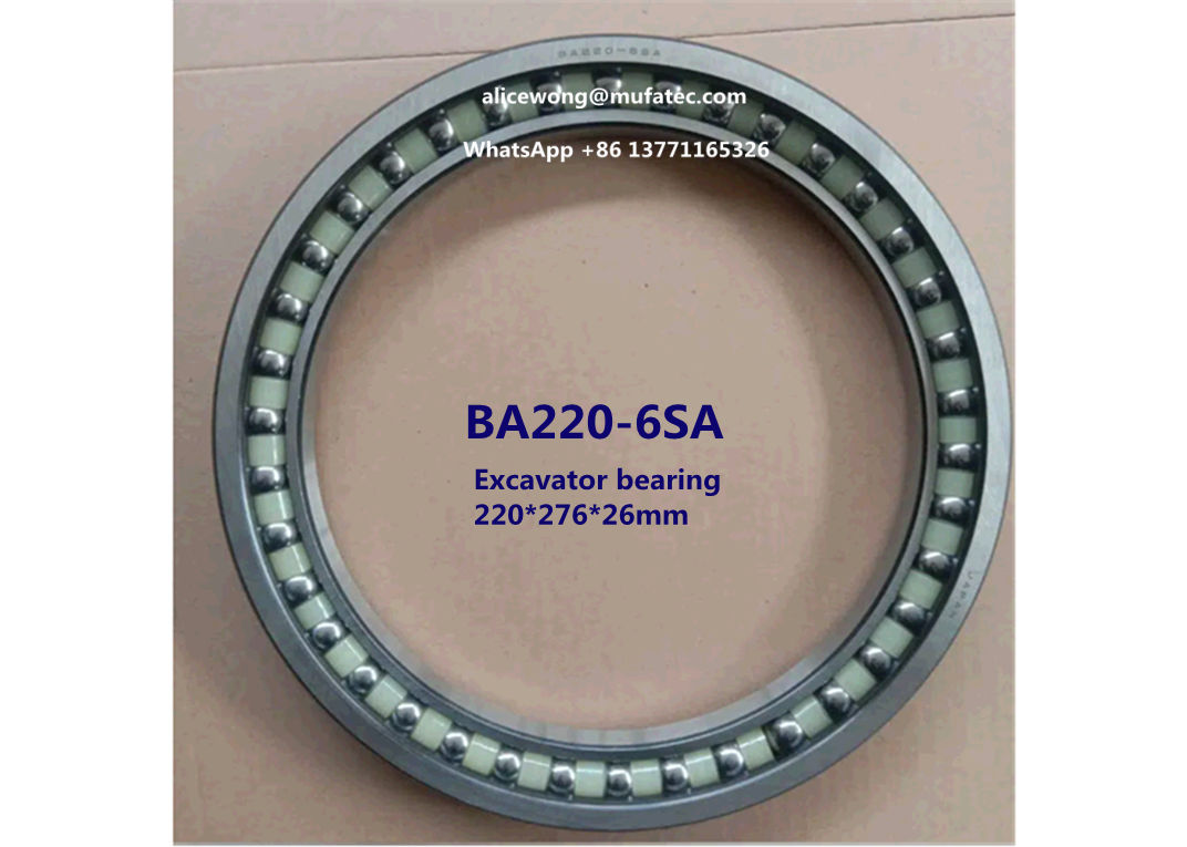 BA220-6SA экскаватор с подшипником тонкого сечения углового контактного шара подшипником 220*276*26 мм