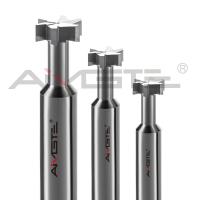 0.6μm 6 Flute End Mill 38mm - 100mm T Slot End Mill For Cast Aluminum Alloys