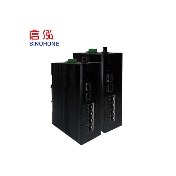 POE Ethernet 2 Port 100/1000M SFP And 4 10/100/1000M RJ45 Port Industrial Switch