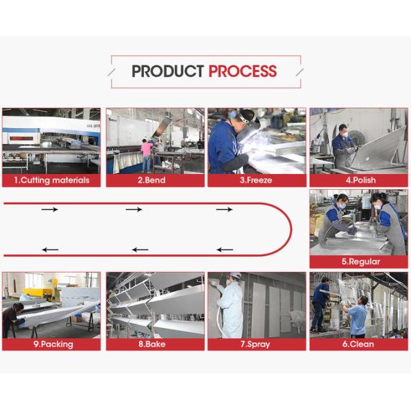 Décoration murale en aluminium cube imperméable OEM Panneau composite en aluminium Finition en bois