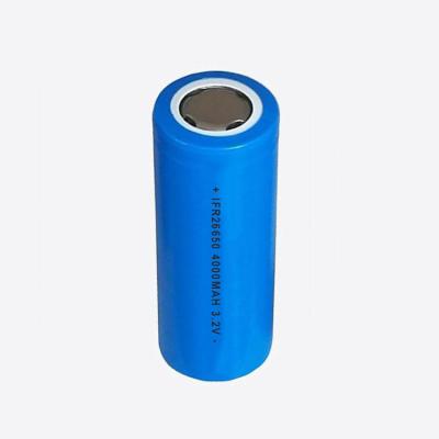 LiFePO4 26650 3.2V 4000mAh LFP Battery Cell Rechargeable Lithium Iron Phosphate Battery