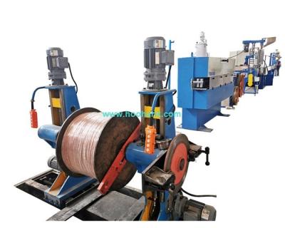 50mm2 PE PVC Jacket Wire Extrusion Machine 200M/Min